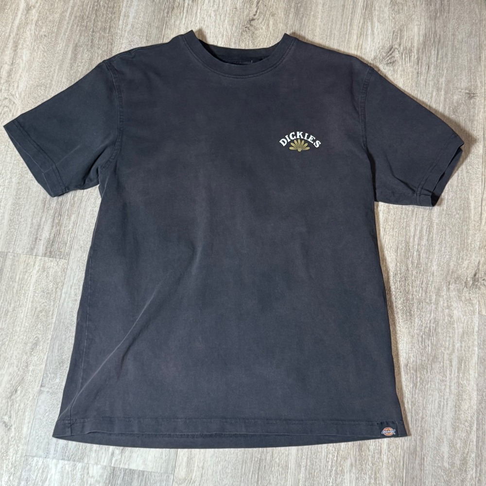 Dickies Quality Workwear T-Shirt Leopard Graphic Black Made in Turkey